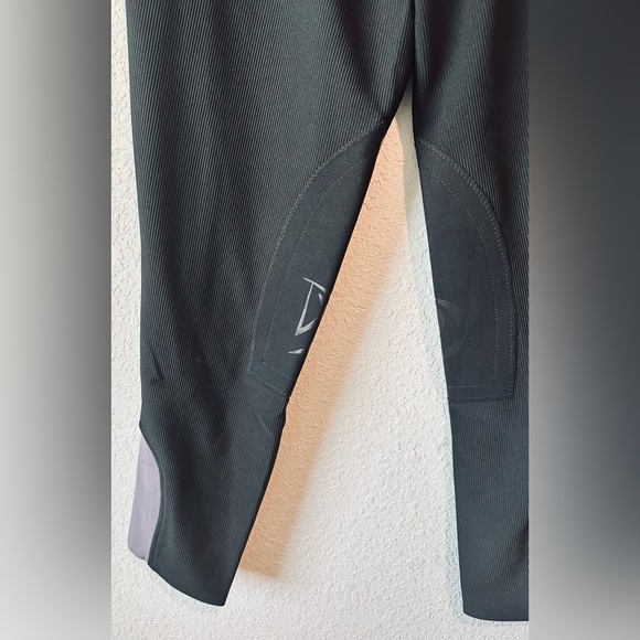 Devon Aire Ladies All-Pro Ribbed Riding Breeches Black Style 500R Size 34R - Picture 2 of 12